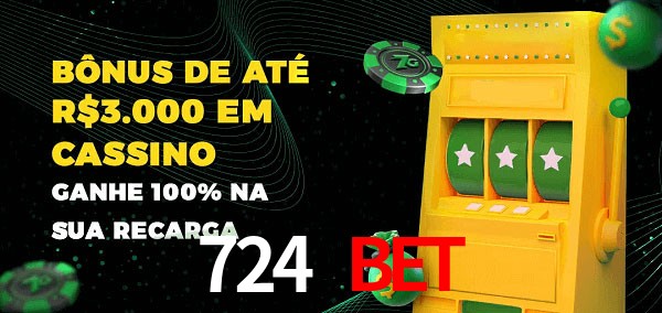 724 Bet melhor bônus de depósito
